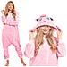 Pigiama Da Donna Costume Kigurumi Onesie Jiggly Puff Pokemon Rosa 165-175 L - Foto miniatura 1
