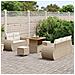 Set Divano da Giardino 8 pcs beige e panna 80 x 80 x 71 cm - Foto miniatura 3