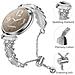 Bracciale Cuore E Diamanti Compatibile Con Garmin Lily 2 - Elegante Semichiusura In Lega Di Zinco Silver - Foto miniatura 3