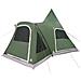Tenda Teepee con tetto Verde 545 x 450 x 295 cm - Foto miniatura 4