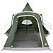 Tenda Teepee con tetto Verde 545 x 450 x 295 cm - Foto miniatura 5