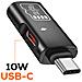 Lettore Di Schede Micro-sd A Usb-c Trasferimento 5 Gbps Con Ricarica Usb-c 10w, Nero - Foto miniatura 3