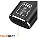 Lettore Di Schede Micro-sd A Usb-c Trasferimento 5 Gbps Con Ricarica Usb-c 10w, Nero - Foto miniatura 5