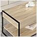 Tavolino da salotto Sonoma 80 x 50 x 40 cm Legno multistrato - Foto miniatura 4