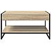 Tavolino da salotto Sonoma 80 x 50 x 40 cm Legno multistrato - Foto miniatura 5