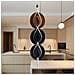 Porta Cappelli Tessuto A Mano - Organizzatore Boho In Cotone E Lino Con Nappe - Foto miniatura 3