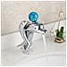 Rubinetto per lavabo da bagno, Blackswan, tipo M251 Delfin, modello cromato, misura 25,5 cm - Foto miniatura 3