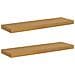 Scaffale da parete 2 pcs Beige 90 x 23,5 x 4 cm - Foto miniatura 1