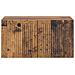 Mobile Porta TV da Muro Legno antico 59,5 x 41 x 30 cm - Foto miniatura 4
