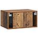 Mobile Porta TV da Muro Legno antico 59,5 x 41 x 30 cm - Foto miniatura 6