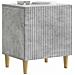 Armadio da Notte 2 pcs Grigio Cemento 43 x 34,5 x 50 cm - Foto miniatura 2