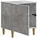 Armadio da Notte 2 pcs Grigio Cemento 43 x 34,5 x 50 cm - Foto miniatura 4