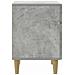 Armadio da Notte 2 pcs Grigio Cemento 43 x 34,5 x 50 cm - Foto miniatura 6