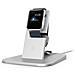 12-1504 Hirise Stand metallico Ricarica Wireless per Apple Watch - Argento - Foto miniatura 2