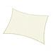 Tenda Parasole Rettangolare Dimensione 300 x 400 cm Colore Crema - Foto miniatura 1