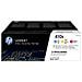 410X Toner Originale Ciano / Magenta / Giallo per Colour LaserJet MFP M477fdw Capacità 5000 Pagine - Foto miniatura 2