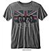 Queen - Vintage Union Jack Grey (T-Shirt Unisex Tg. M)  - Foto miniatura 1