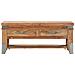 Tavolino Da Caffè 110x55x45 Cm In Legno Massello Di Acacia - Foto miniatura 4