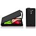 Custodia Compatibile Con Lg G2 Mini In Nero Ossido - Coperchio Protettivo In Design Flip Realizzato In Similpelle Testurizzata - Foto miniatura 4