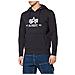 Alpha Industries Basic Hoody Felpa Con Cappuccio, Marina, L Uomo - Foto miniatura 1