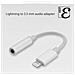 Adattatore Passivo Da Lightning Iphone Ipad Ipod 3,5mm Jack Aux Cuffie Auto Pc - Foto miniatura 5