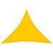 Vela Parasole 160 g / m² Gialla 3,6x3,6x3,6 m in HDPE - Foto miniatura 1