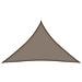 Parasole a Vela Oxford Triangolare 3x3x3 m Grigio Talpa - Foto miniatura 2