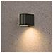 Lampada Spot da Parete Led 3 Watt Colore Grigio Scuro - Foto miniatura 4