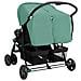 Passeggino Gemellare Verde in Acciaio - Foto miniatura 7