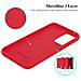 Custodia Compatibile Con Samsung Galaxy A52 5g In Liquid Rosso - Coperchio Protettivo In Silicone Tpu Flessibile - Foto miniatura 5