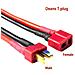 1 Pezzo Connettori Deans A T Per Il Cavo Adattatore Di Carica Del Connettore Tamiya Cavo Per Veicoli Rc E Batteria Lipo - Foto miniatura 2