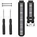 Cinturino Garmin Forerunner 220/230/235/620/630/735xt Nero/grigio - Foto miniatura 9