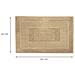 Tappeto Bagno Doccia Spugna Tinta Unita Torino Tappetino Super Assorbente In Cotone Pelo Corto Con Greca 45x60 Beige - Foto miniatura 5