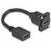 Cavo Hdmi Tipo D Femmina-femmina Nero Da 20 Cm - Foto miniatura 3