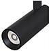 Faretto Focus Led Per Binario Moderno Alluminio Nero Luce Naturale 10w - Foto miniatura 2