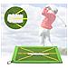 Tappetino Da Allenamento Per Golf, Tappetino Per Altalena Da Golf Per Rilevamento Dello Swing 25x50 Cm - Foto miniatura 4