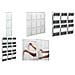 Wanddisplay ""the Placativ"", 9 X Din A4 Hoch, Glasklar Aus Polystyrol, Fachmae: (b) 245 X (t) 35 X (h) 235 Mm, - 1 Stck (h6812102) - Foto miniatura 1