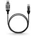 74393 adattatore per inversione del genere dei cavi USB 3.0 type A RJ45 Nero, Argento - Foto miniatura 3