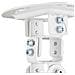 CP03TSR-129 supporto per proiettore Soffitto Bianco - Foto miniatura 3
