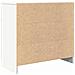 Credenza con Cassetto Bianco 71x35x65 cm in Legno Multistrato - Foto miniatura 9