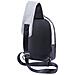Borsa A Tracolla Connessione Usb. Imbottita - Foto miniatura 4