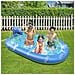 Piastra Splash Per Bambini Con Delfino. Getti D'acqua Laterali. 170x110cm. - Foto miniatura 3