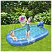Piastra Splash Per Bambini Con Delfino. Getti D'acqua Laterali. 170x110cm. - Foto miniatura 4