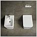 Sanitari Filo Pavimento Wc, Bidet, Copriwater Soft-close Scirocco Bianco - Foto miniatura 2