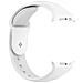 Cinturino In Silicone Con Chiusura A Scatto Compatibile Con Samsung Watch 8 E Watch 8 Classic White - Foto miniatura 1