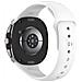 Cinturino In Silicone Con Chiusura A Scatto Compatibile Con Samsung Watch 8 E Watch 8 Classic White - Foto miniatura 3