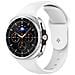 Cinturino In Silicone Con Chiusura A Scatto Compatibile Con Samsung Watch 8 E Watch 8 Classic White - Foto miniatura 4