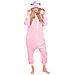 Pigiama Da Donna Costume Kigurumi Onesie Jiggly Puff Pokemon Rosa 175-185 Xl - Foto miniatura 6