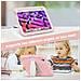 Custodia Per Ipad Pro 12.9” Armata Con Supporto E Alloggiamento Per Stilo Rosa - Foto miniatura 2