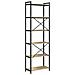 Libreria rovere sonoma 60 x 30 x 188 cm Legno multistrato - Foto miniatura 7
